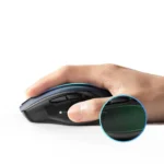 UGREEN MU006 Ergonomic Bluetooth Optical Wireless Mouse - Black