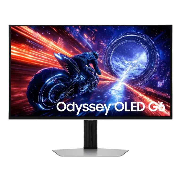 Samsung 27” Odyssey OLED G6 G60SF QHD 500Hz Gaming Monitor LS27FG602SMXUE