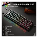 ATTACK SHARK X68PRO HE Wireless Rapid Trigger Keyboard Magnetic Switch Black