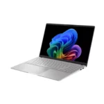 ASUS Vivobook S 15 OLED S5507QA-MA049W, Snapdragon X Elite, RAM 32GB, 1TB SSD, Qualcomm Adreno, 15.6 Inch 3K OLED 120Hz, Cool Silver