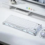 Gravastar Mercury K1 Wireless Rapid Trigger Gaming Keyboard - Opaline White