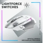 Logitech G502 X PLUS Lightspeed Wireless Optical Mouse White