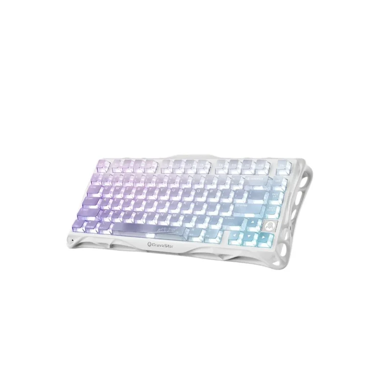 Gravastar Mercury K1 Lite Rapid Trigger Wireless - Crystal Aurora Gaming Keyboard AR