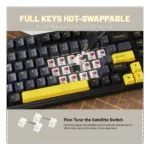 ATTACK SHARK X98 Full-size Wireless Mechanical Keyboard STAR BLACK