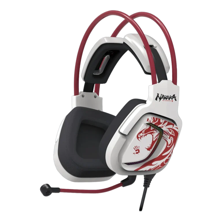 Bloody G575 GAMING HEADSET — white-Naraka