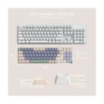 Redragon BS-8772CB Keyboard + Mouse Combo Wireless - صورة 4 - مكتب المحترف