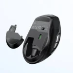UGREEN MU006 Ergonomic Bluetooth Optical Wireless Mouse - Black