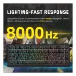 ATTACK SHARK X68PRO HE Wireless Rapid Trigger Keyboard Magnetic Switch Black