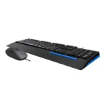 Rapoo NX2000 USB Wired Keyboard and Mouse Combo - Black