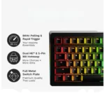 Glorious GMMK 3 HE Rapid Trigger 65% Gaming Keyboard - Black