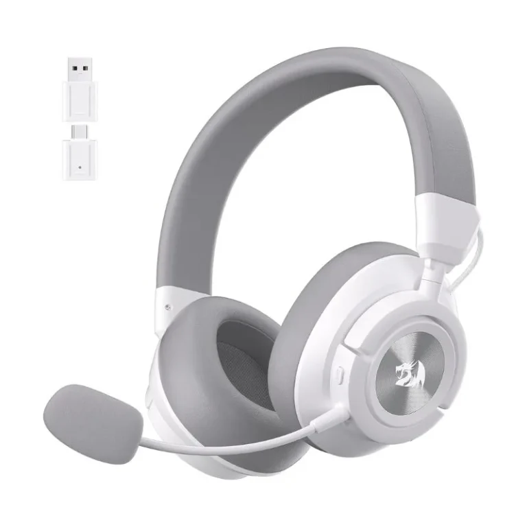 Redragon H889 SPECTRA PRO – White Wireless Gaming Headset