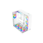 Xigmatek Aqua V Mid Tower Case , 7 Fan - White