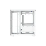 Xigmatek Aqua V Mid Tower Case , 7 Fan - White
