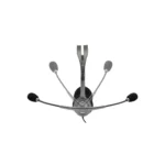 Logitech H110 Headset - Gray