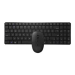 Rapoo 9320M Wireless Keyboard and Mouse Combo Kit - Black
