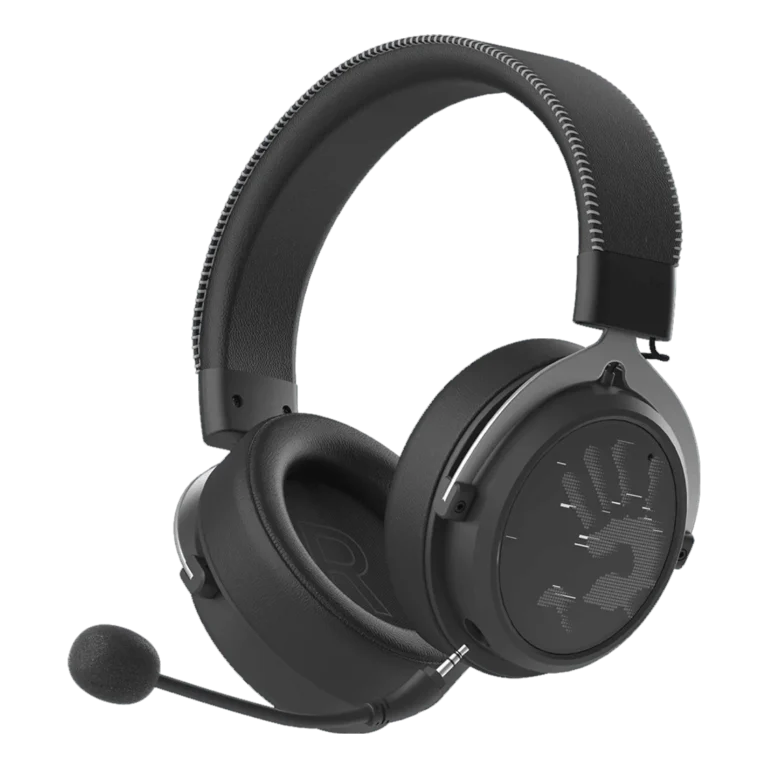 Bloody MR590 Dual-Wireless Gaming Headset – Immersive RGB Audio — Black
