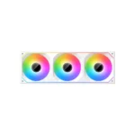XIGMATEK INFINITY SF360 Digital Arctic 120mm 3-Fan Pack - White