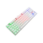 Redragon K552W-RGB, Kumara, 80%, Wired, Red Switches - White