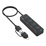 onten | USB-C and USB-A 3.0 7-Port HUB
