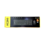 AULA AC260 Wireless Combo Keyboard & Mouse - Black