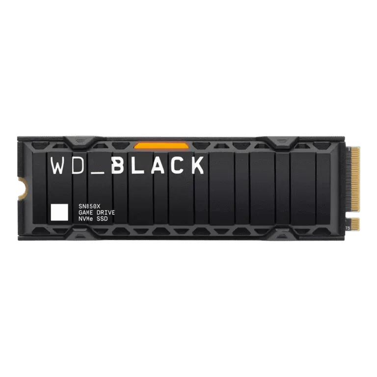 WD BLACK SN850X NVMe SSD 1TB With Heatsink