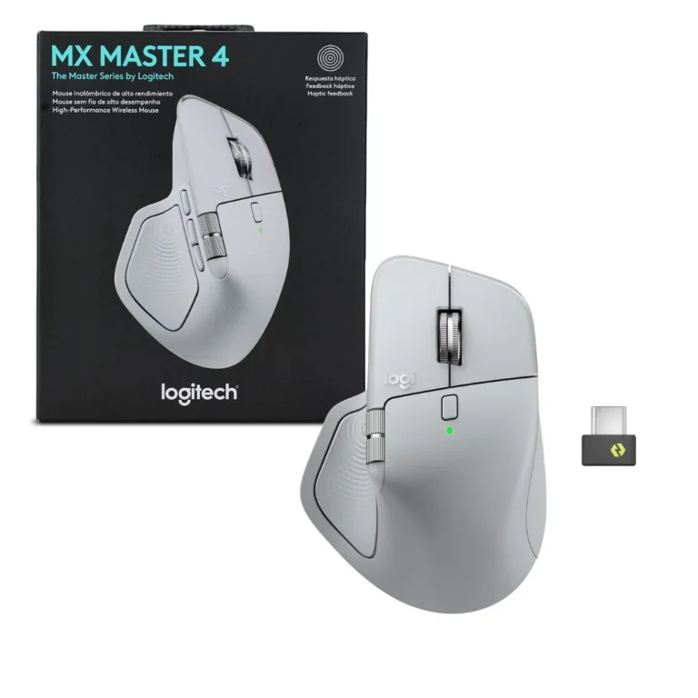 Logitech MX Master 4 Advanced Wireless White Mouse