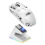 ATTACK SHARK X6 Modes Gaming Mouse — White