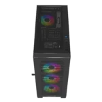 Raptor 290-XL ARCTIC HAWK RGB Mid Tower Case - Black