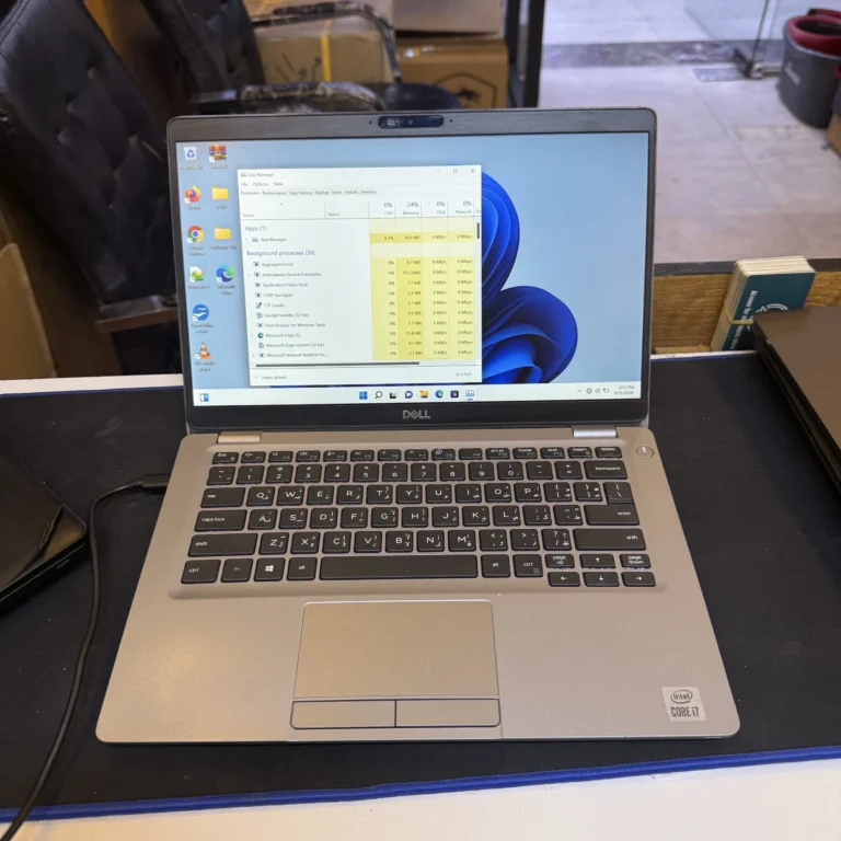 DELL E5310 ci7 10th ram 8 ssd 256 13.3 لمس
