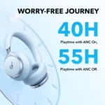 Anker Soundcore Space One ANC Headphones - Blue