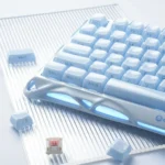 Gravastar Mercury K1 Rapid Trigger Wireless - Ice Blue Gaming Keyboard