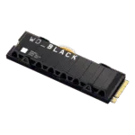 WD BLACK SN850X NVMe SSD 1TB With Heatsink