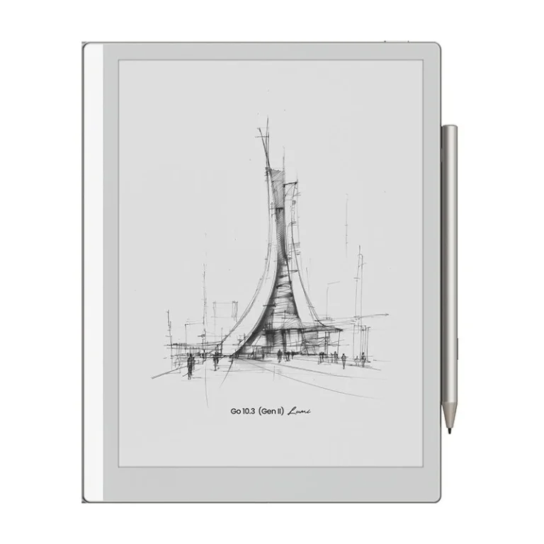 BOOX Go 10.3 Gen II Lumi – 10.3” E Ink Tablet with Adjustable Front Light, High-Resolution Display, Note-Taking & Reading Device, Eye-Friendly Paper-Like Screen for Day & Night Use