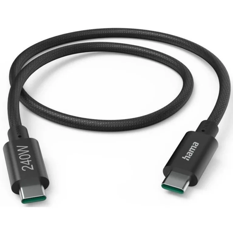Hama "Full-Featured" USB-C - USB-C Charging Cable, 240W, USB 3.2 Gen2, 10Gbit / s,