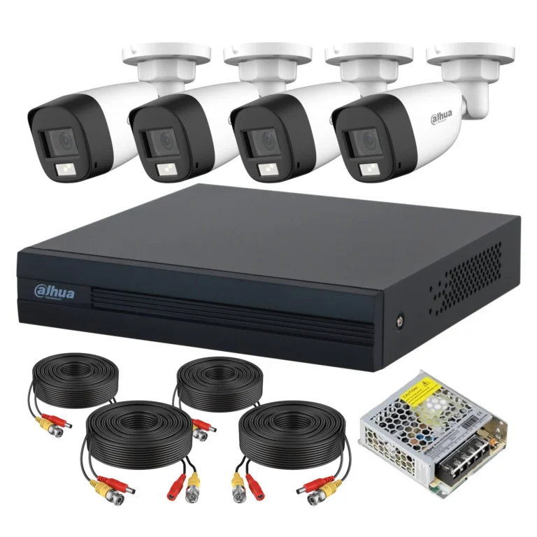 Dahua Kit 4 Cameras 5MP [HFW1500CLP-IL-A-036B-S2]