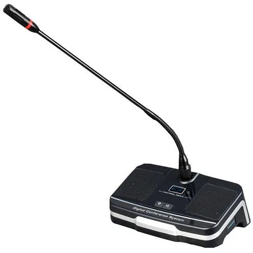 CMX CS-904 Digital Delegate Conference Microphone Unit with OLED Display, RJ45 CAT6 Plug-and-Play