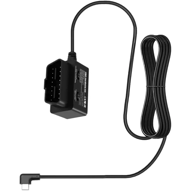 BOTSLAB OBD Kit Dash Cam Power Cable, OBD-II Parking Monitoring Adapter, Plug-and-Play Power Supply for Compatible BOTSLAB Dash Cams