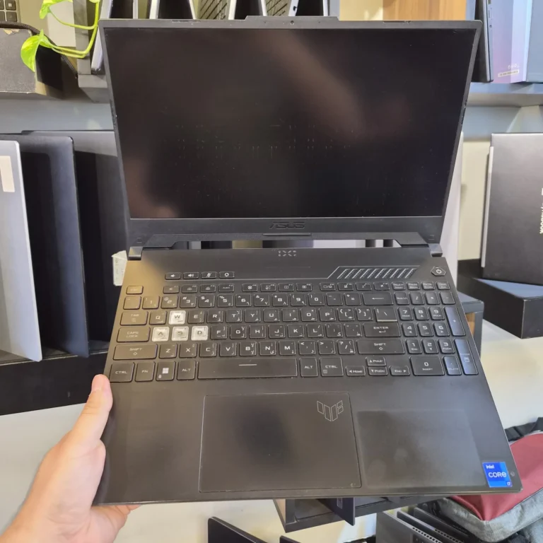 Asus tuf 15 ci7 12650H RAM 16 DDR5 SSD 512 RTX 3050 4G 15.6 FHD 144Hz مستعمل