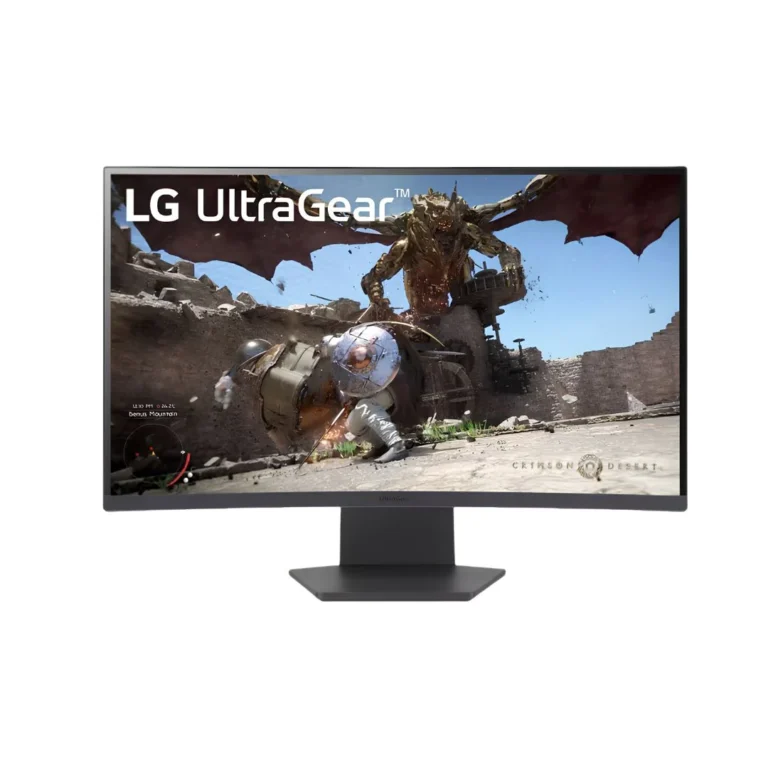 LG 27GS60QC-B 27 inch, 2K QHD (2560x1440) 180Hz, VA Curved, Monitor