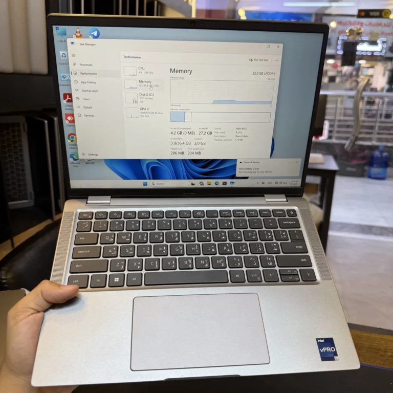 DELL E7440 ci7 1365u RAM 32 DDR5 SSD 512 14 FHD+ مستعمل