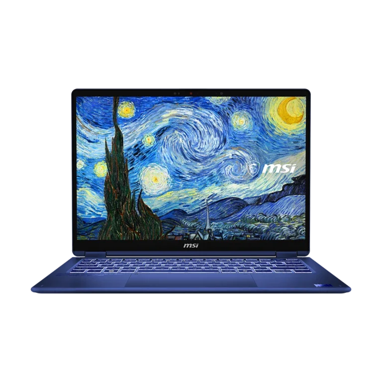 MSI Prestige 14 Flip AI+ Starry Night - Van Gogh Edition Copilot+ PC - 14” FHD+ OLED 60Hz Touchscreen - Intel Core Ultra X9 378H - 32GB RAM - 1TB SSD - Shared - WIN 11