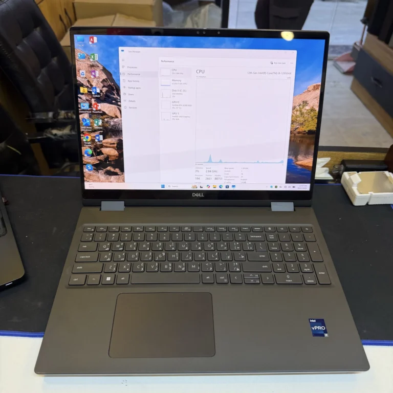 DELL PRECISION 7670 ci9 12950HX RAM 64GB DDR5 ssd 512 RTX A2000 16" 4K OLED لمس مستعمل