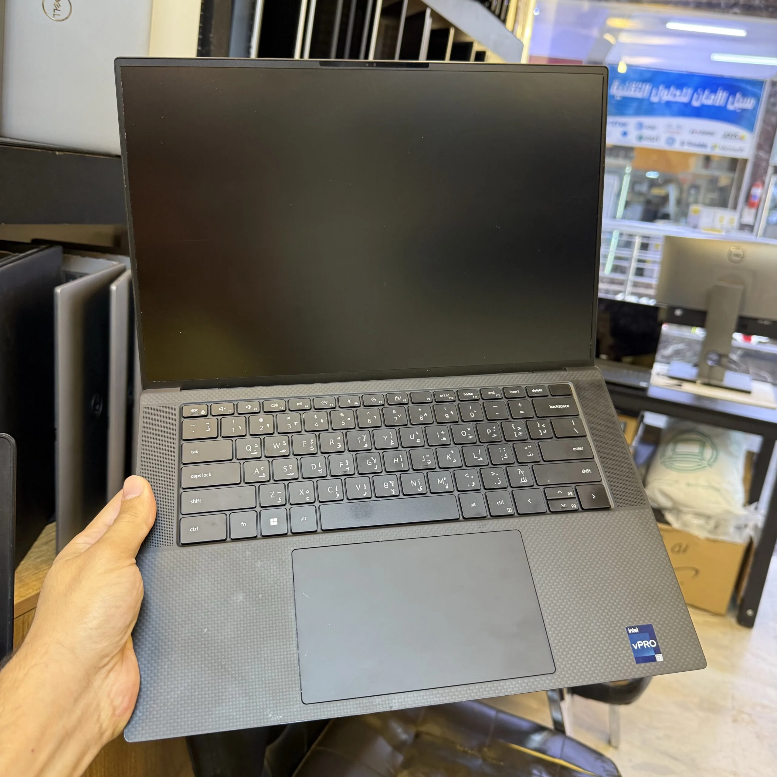 DELL PRECISION 5570 ci7 12th H RAM 16 DDR5 SSD 512 VGA 8G RTX A2000 15.6 FHD مستعمل DELL PRECISION 5570 ci7 12th H RAM 16 DDR5 SSD 512 VGA 8G RTX A2000 15.6 FHD مستعمل