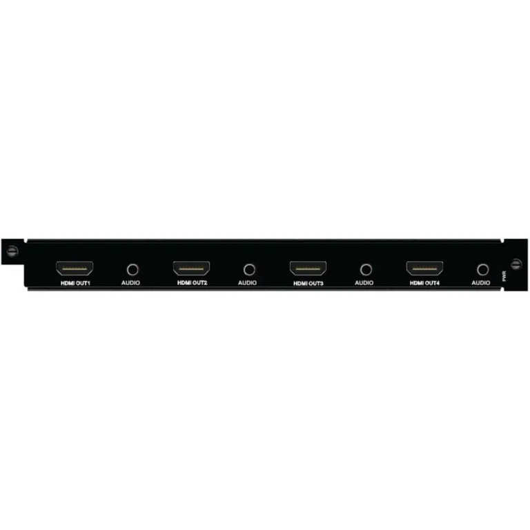 VISSONIC Matrix VP-HM4O 4‑Channel HDMI Output Card, 1920×1200@60 for X9 Modular Video Wall Processors – Seamless Stitching, Audio De‑Embedding