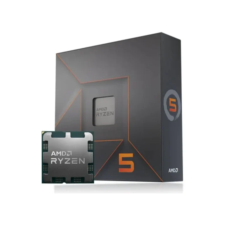 AMD Ryzen 5 7600X Desktop Processor - 6-Core, 12-Thread, 4.7GHz, 32MB Cache, AM5, 105W, Tray