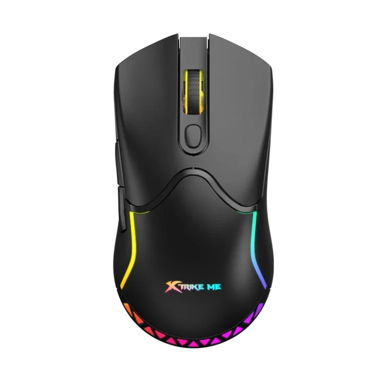 XTRIKE ME GW-610 Wired/Wireless Gaming Mouse, Black