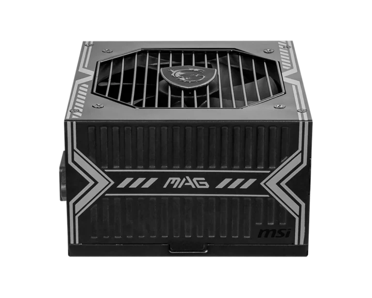 MSI MAG A750BN PCIE5 750W Power Supply — 80 PLUS Bronze Certified, ATX PSU, PCIe 5.0 12VHPWR Connector, Active PFC, 120mm Fan, Gaming PC Power Supply
