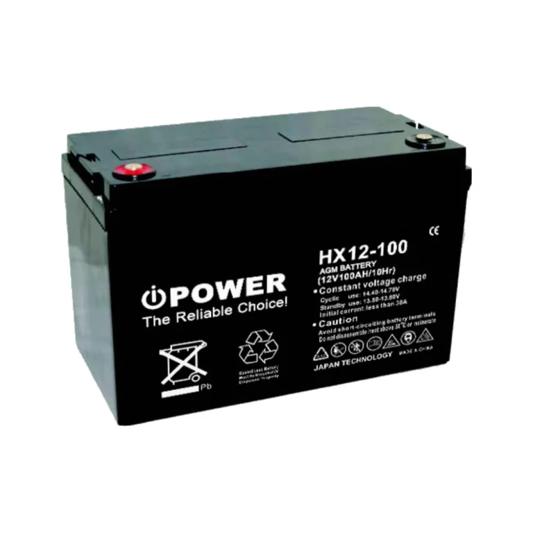 iPower AGM 12V Battery - 100A