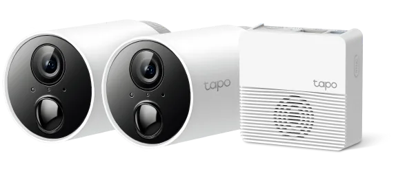TP-Link Tapo C400S2 2K QHD Pan Tilt Home Security Wi-Fi Camera