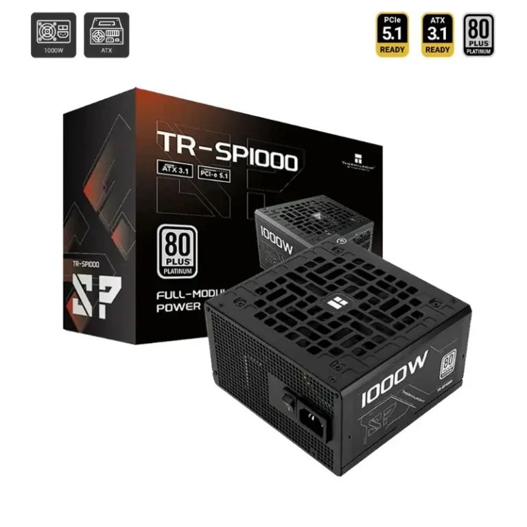 Thermalright TR-SP1000 1000W 80+ Platinum Full-Modular Power Supply - Black
